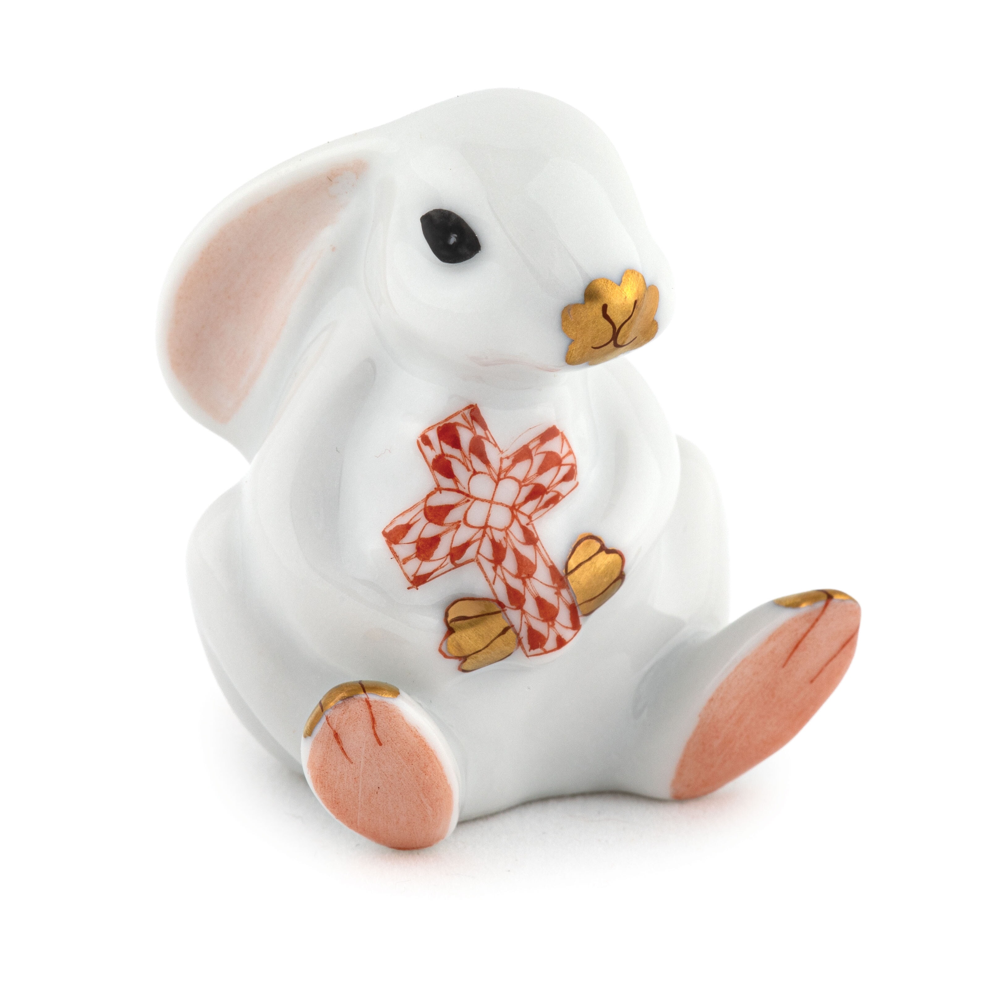 Herend Bunny with Cross